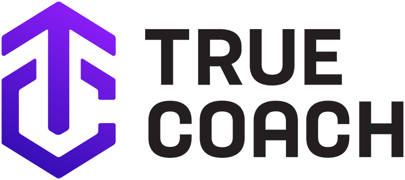 truecoach logo stacked